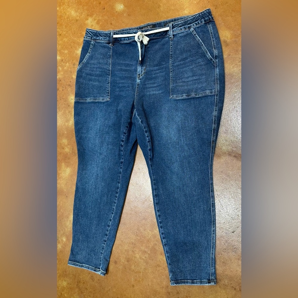 Judy Blue Jogger Denim Jean. Size 24W.